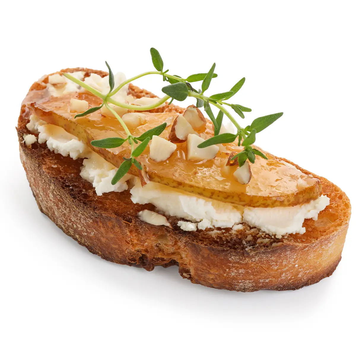 Crostini mit Ziegenkäse