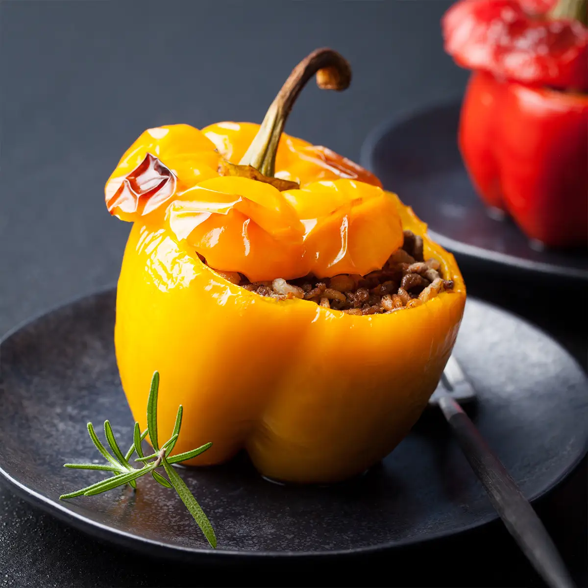 Gefüllte Paprika