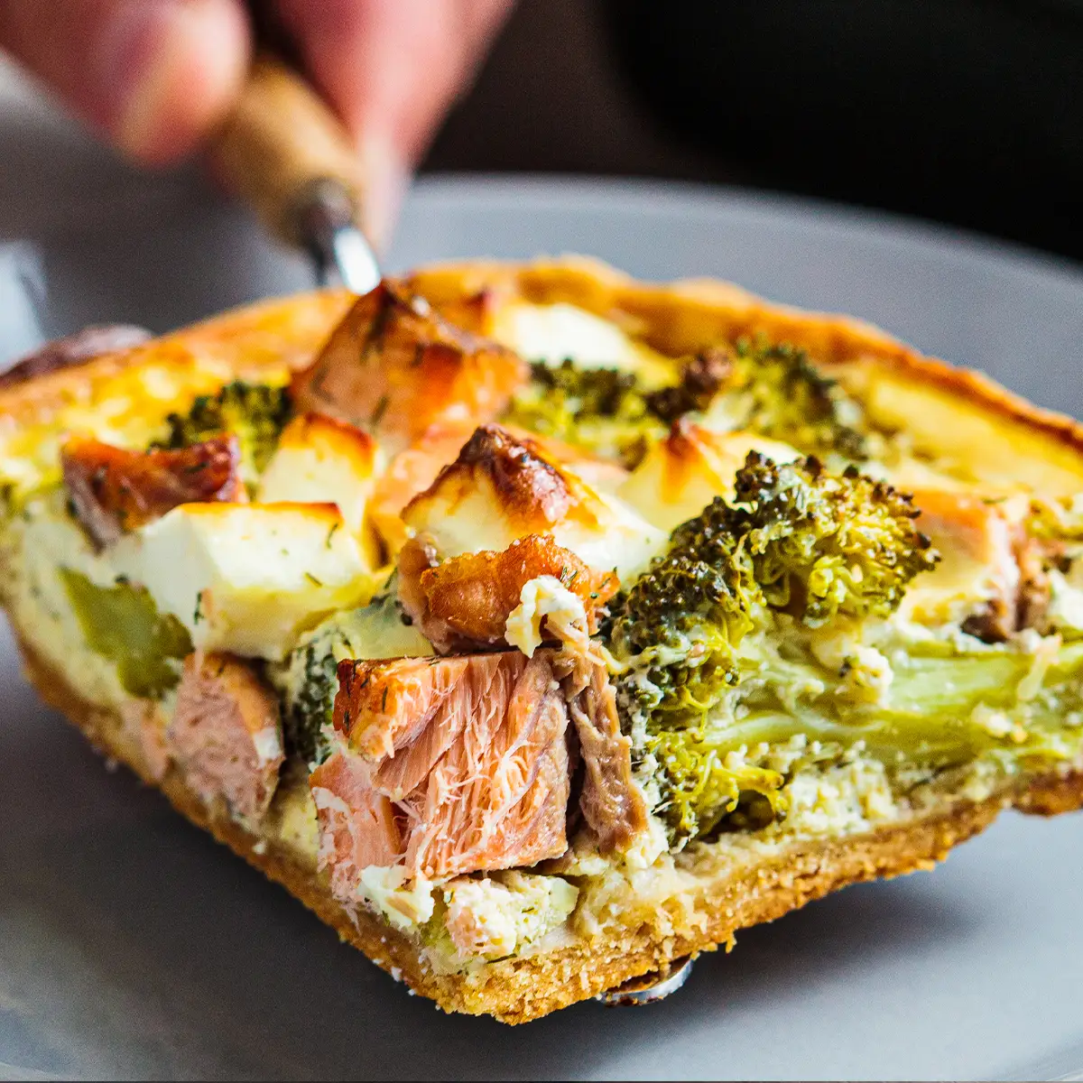 Lachs - Brokkoli Auflauf