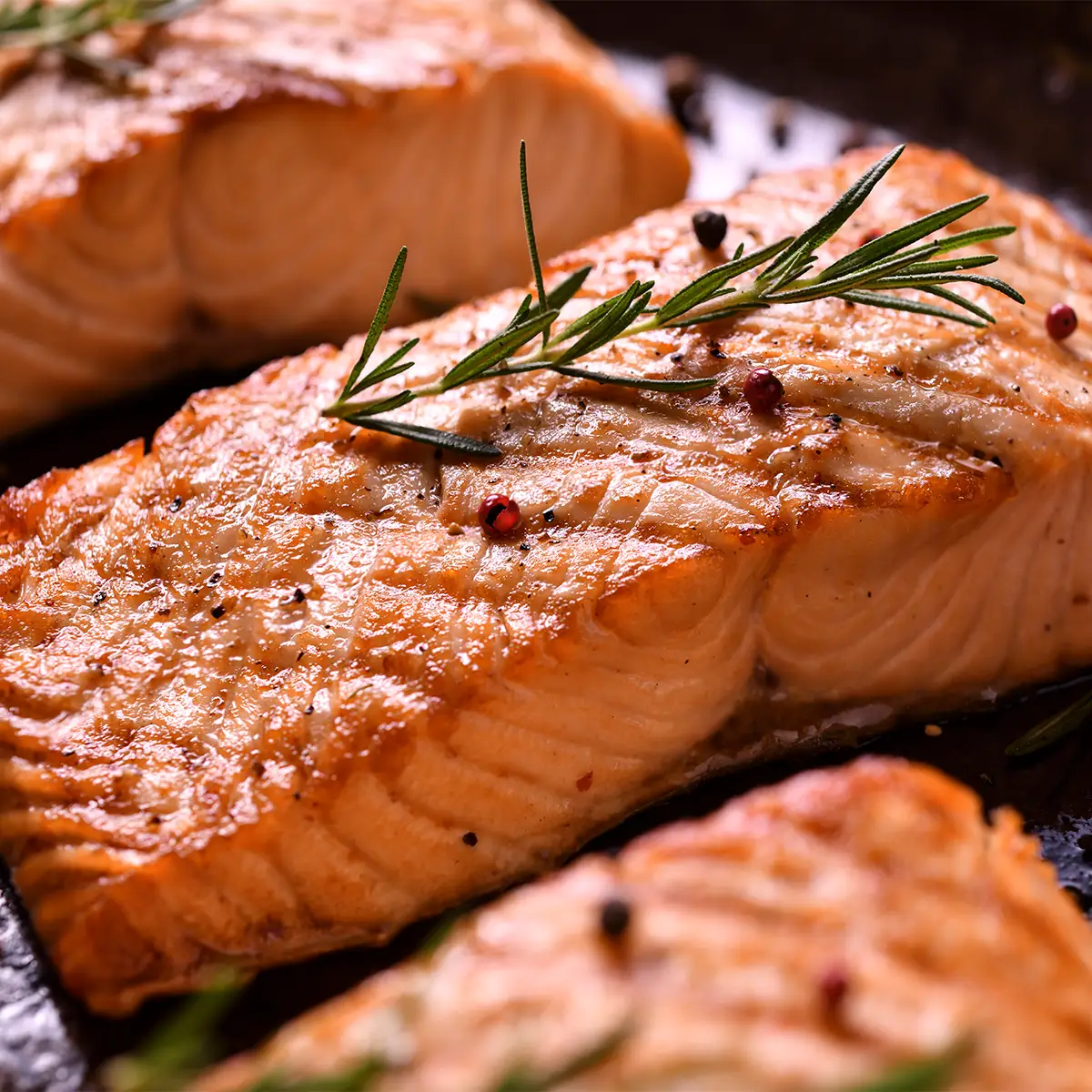 Lachsfilet