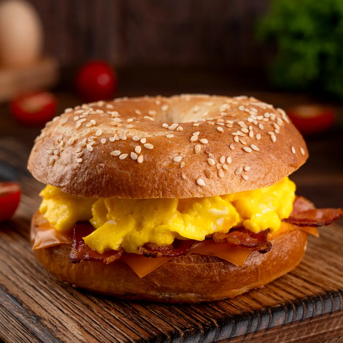 Bacon-Ei Bagel