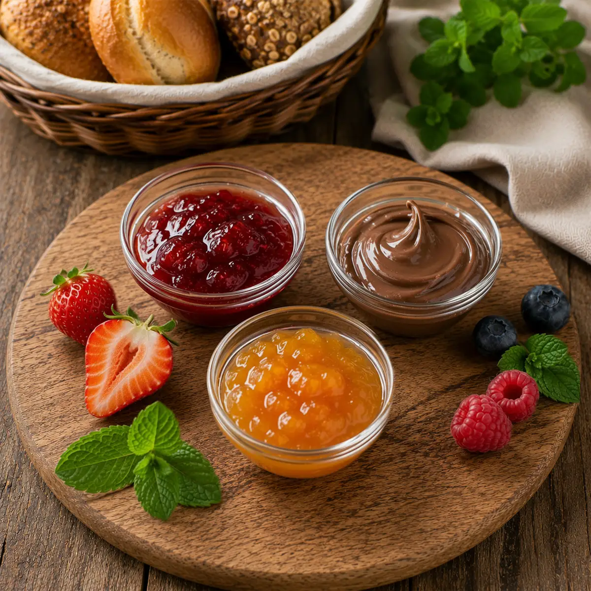 Marmeladen Nutella Mix