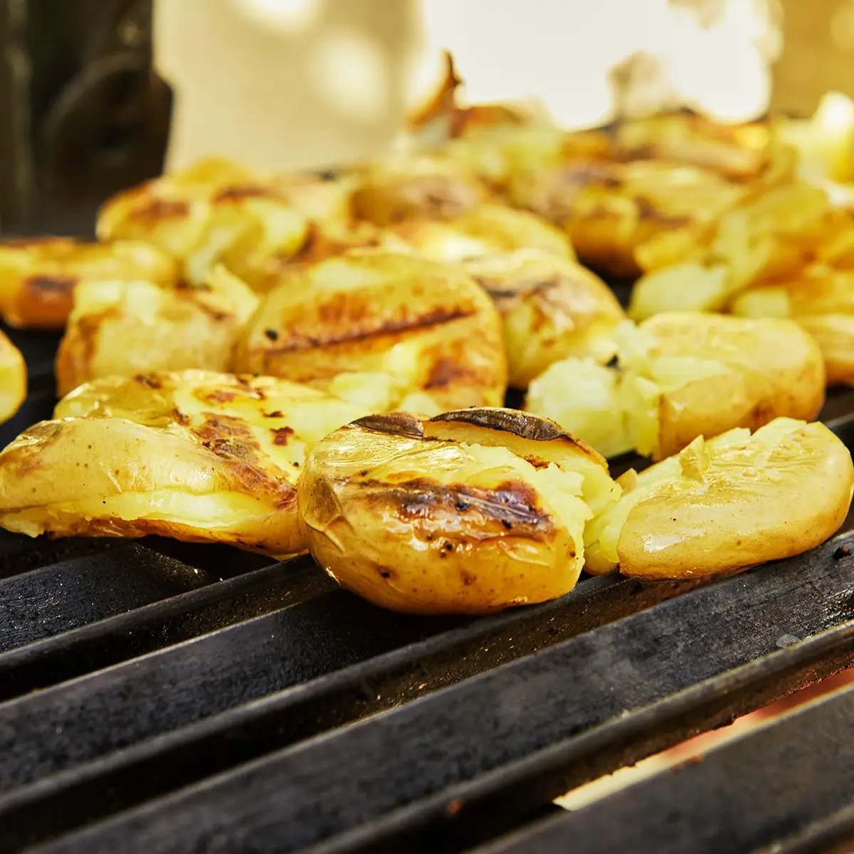 Grillkartoffeln mit Quark