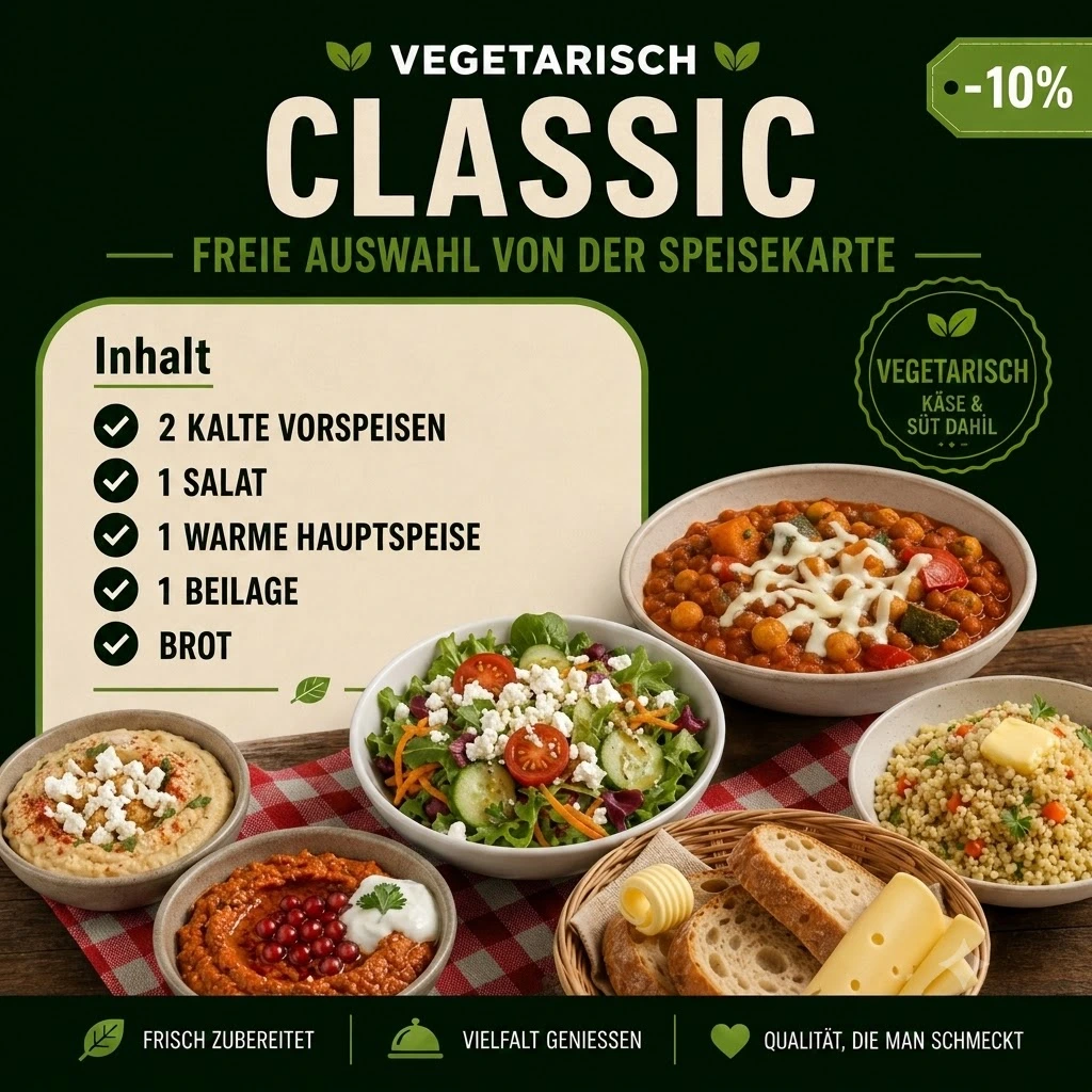 Vegetarisch Paket M