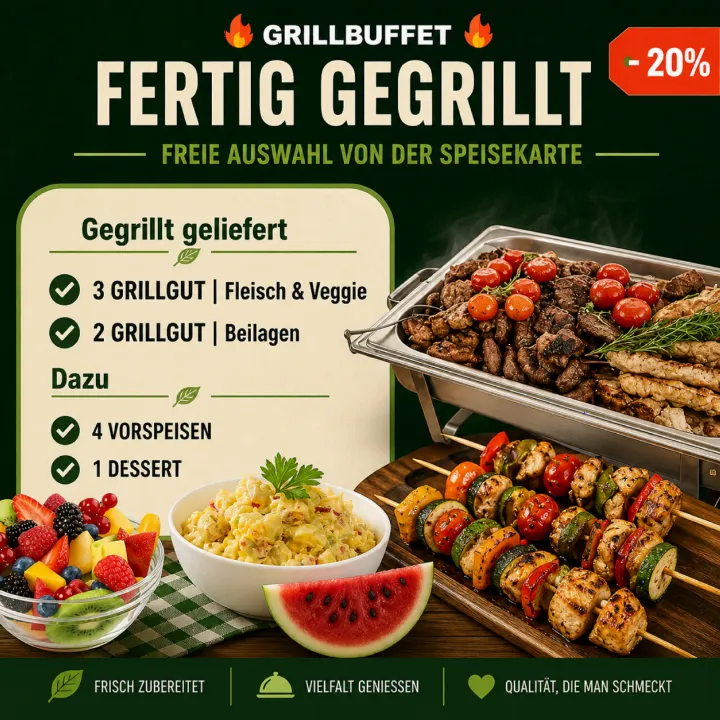 Fertig gegrillt